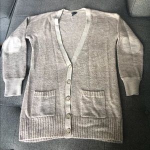 - Club Monaco v neck button down wool blend cardigan